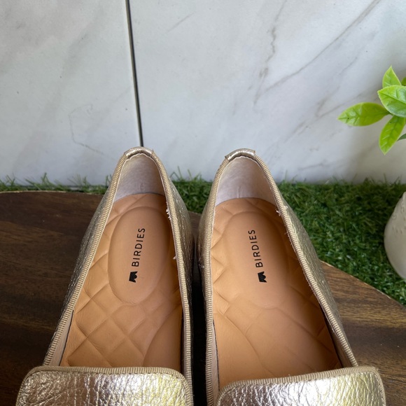 BIRDIES golden Swift Leather loafers Size 9.5 gently used - Picture 6 of 11